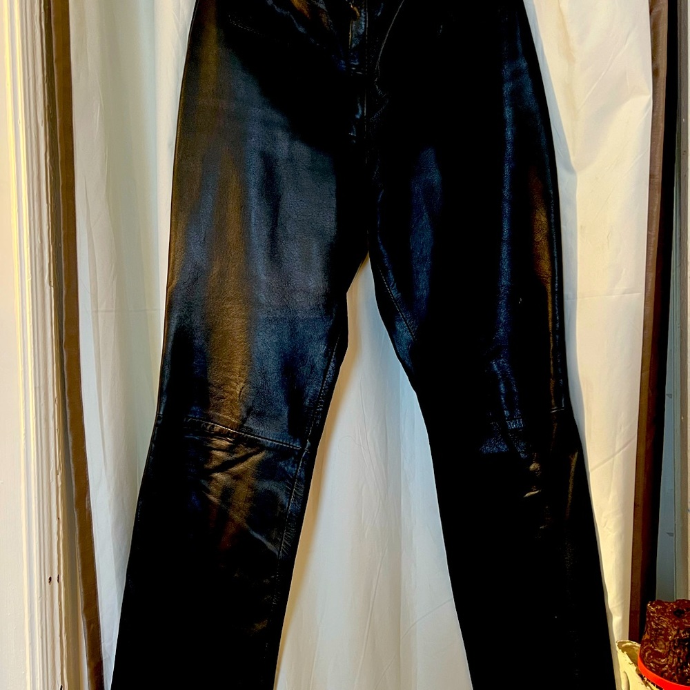 Purchased in Italy. Leather pants.